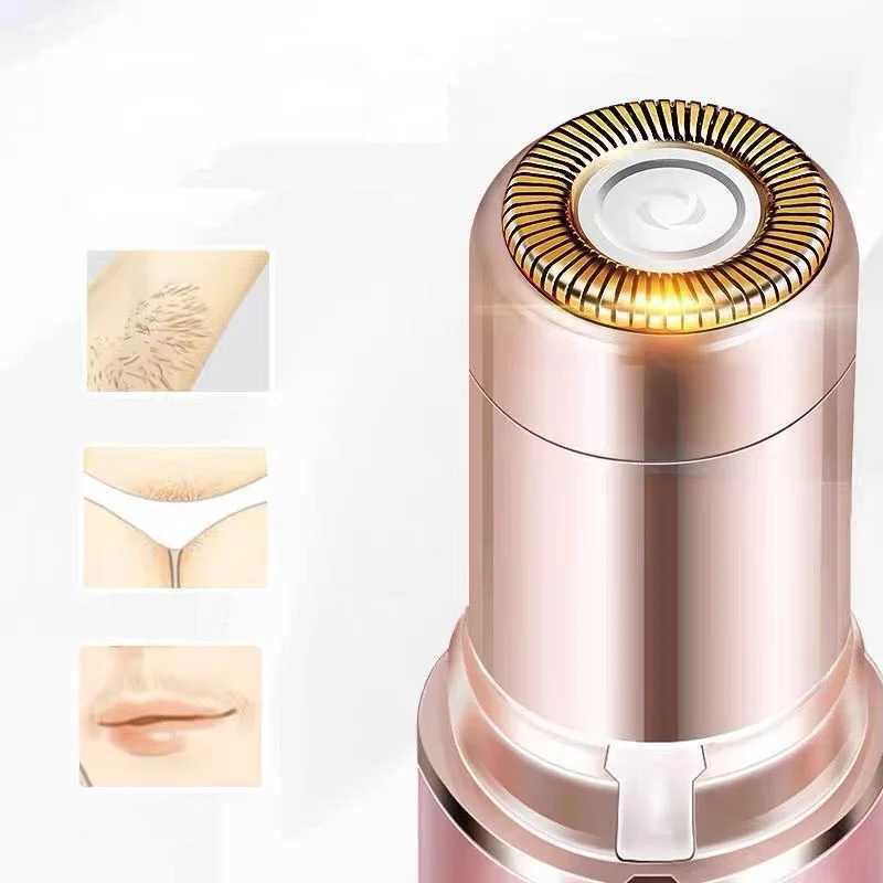 Epilator przenośny mini szminka kształt elektryczny Epilator bezpieczny bolesne kobiety golarki golarki bikini bikini bikini usuwanie włosów narzędzie do golenia D240424