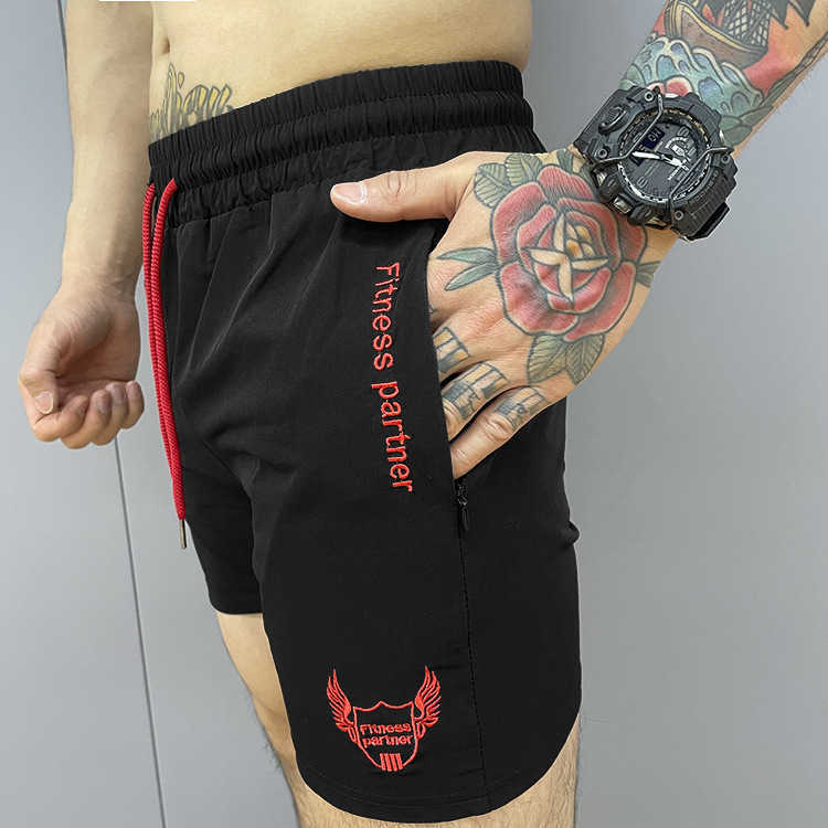 Sports Shorts Mens Szybki suchy bieganie trzypunktowe spodnie Fitness Speisure Beach