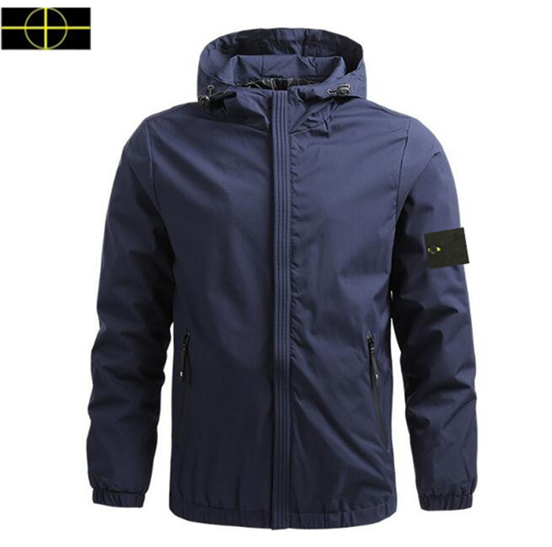 Sudaderas con capucha de diseñador Abrigo de chaqueta Abrigo de otoño Cuello alto Chaqueta para hombre Escudo de insignia Moda Sudaderas con cuello en O Diseñador Parejas Chaqueta de béisbol Chaqueta con capucha para hombre y mujer