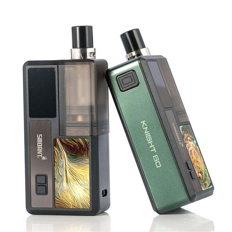 Original Smoant Knight 80 Kit 80W Vape MOD With 4ml Pod Cartridge AI ANT-chip fit Pasito RBA coil Electronic Cigarette Vaporizer