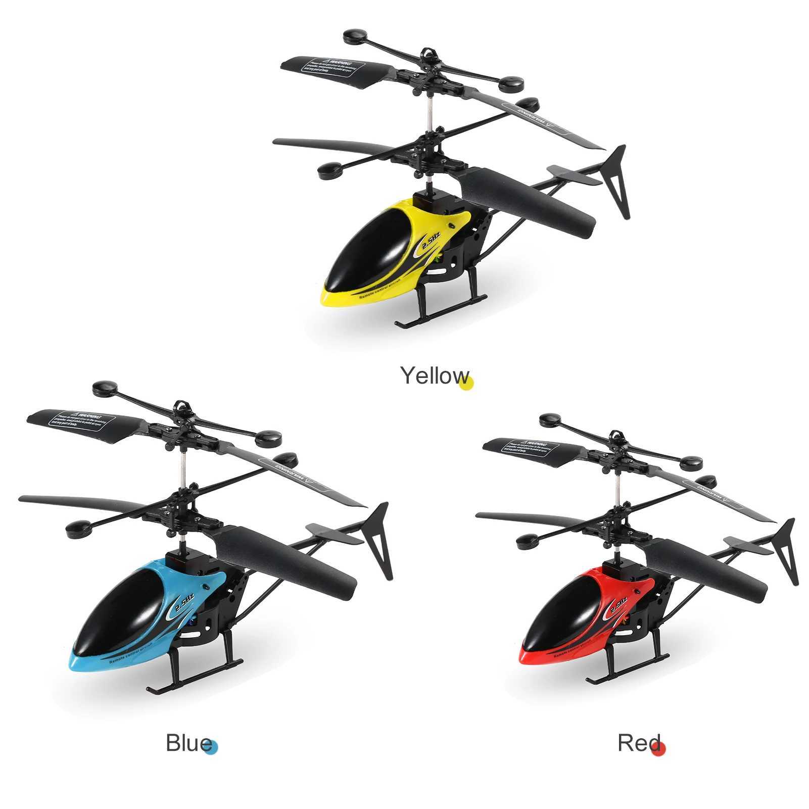 Electric/RC Aircraft RC Helicopter Drone with Light Electric Flying Toy Radio Remote Control Aircraft Indoor Outdoor Game Model Gift Toy for children