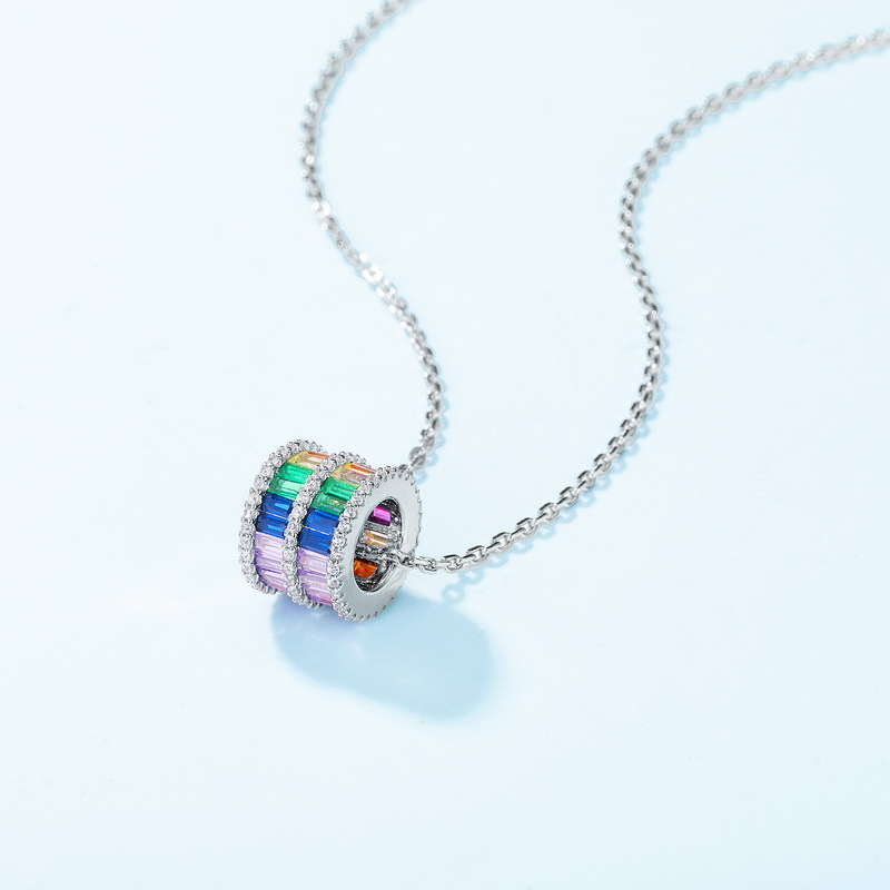 Модное ожерелье из серебра 925 пробы, дизайнерские ювелирные изделия, женские вечерние ожерелья