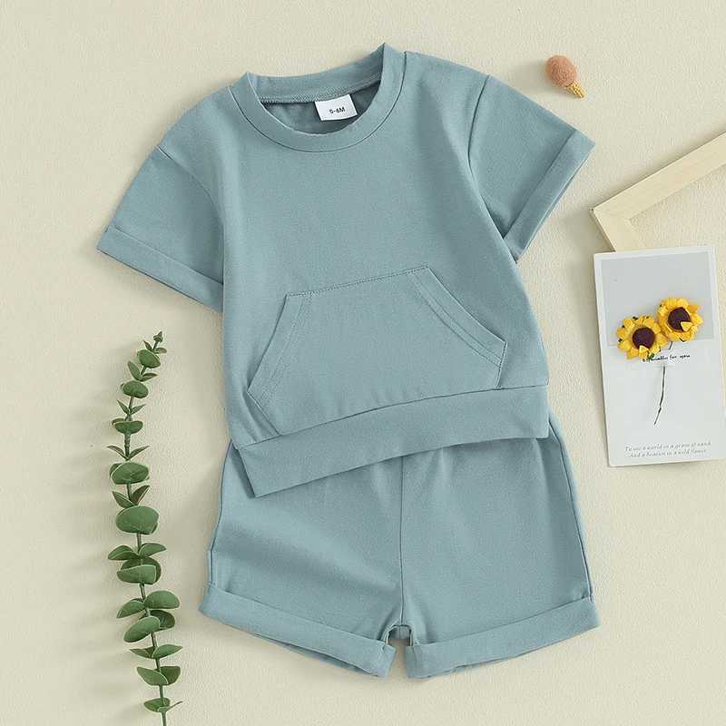 Ensembles de vêtements ma bébé 0-3Y infantile nouveau-né enfant en bas âge bébé garçon vêtements ensembles à manches courtes T-Shirt Shorts tenues décontractées d'été