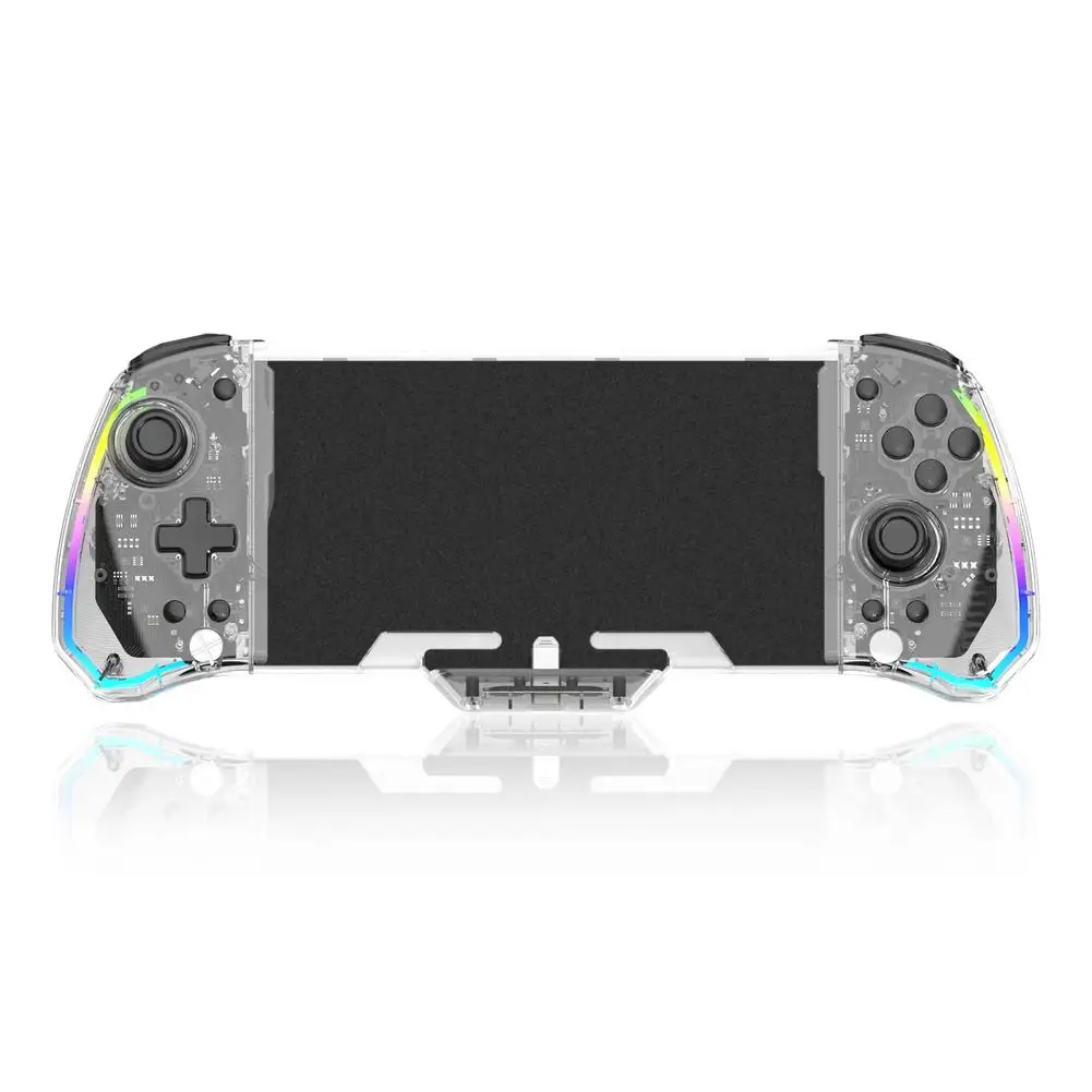 Manette de jeu à poignée portative, Double moteur de Vibration, gyroscope 6 axes intégré, Compatible avec Nintendo Switch, accessoires de jeu