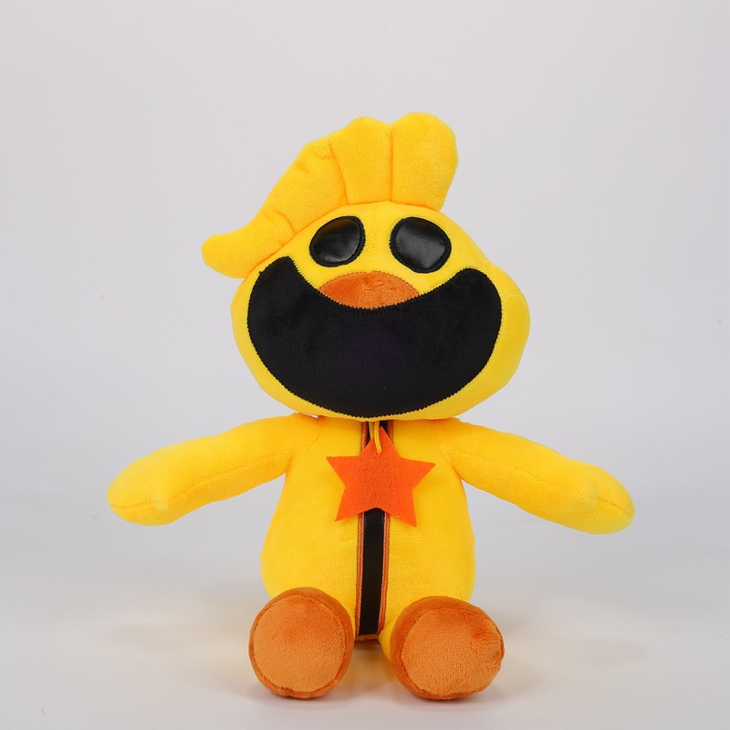 Bambole di peluche ripiene di creature sorridenti di vendita calde Nuovo animale del fumetto Gatto farcito Grandi creature sorridenti Animali giocattoli di peluche