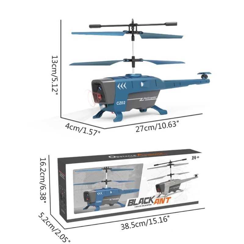 Avion électrique/RC Hélicoptère Rc 3.5Ch 2.5Ch Avion Rc 2.4G Hélicoptères Rc pour Adultes Évitement d'obstacles Avion électrique Jouets Volants pour garçons