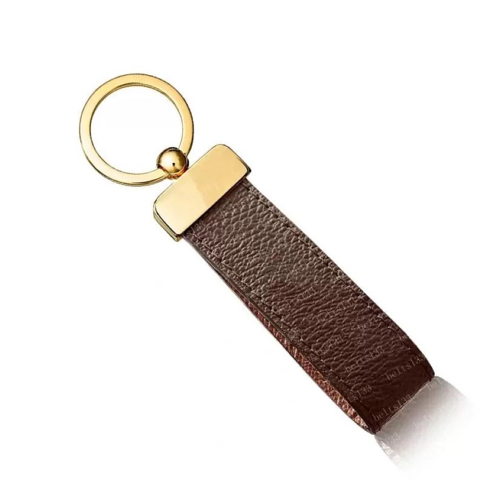 2022 Designer Porte-clés Porte-clés Boucle Porte-clés LoVers Porte-clés en cuir à la main Pendentif Accessoires 5 Couleur avec boîte Dust Bag235M