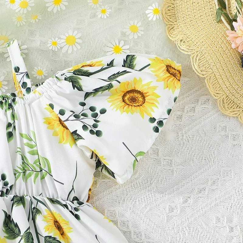 Clothing Sets For Newborn Baby Girl 0-12months Floral Casual Suspenders Shirt Tops and Shorts Clothing Outfit Infant Clothes Suit