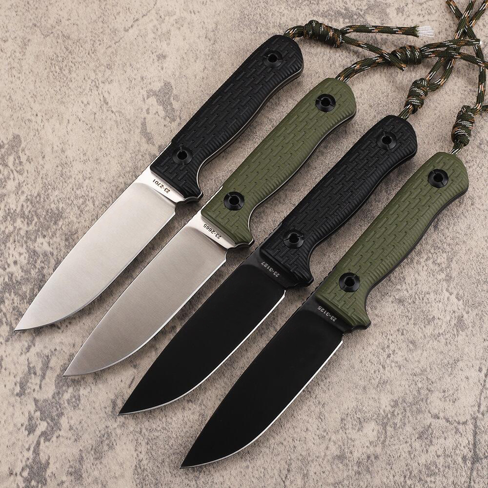 Nowy A2241 High End Outdoor Survival Prosty Nóż D2 Drop Point Blade Full Tang G10 Stałego noża ostrza z Kydex