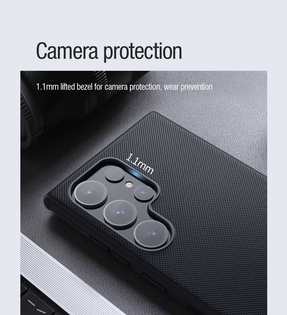 Samsung Galaxy S24 Ultra Caseの携帯電話のケースNillkin Frosted Shield Pro Magnetic Case for Galaxy S24 MagsafeケースYQ240221