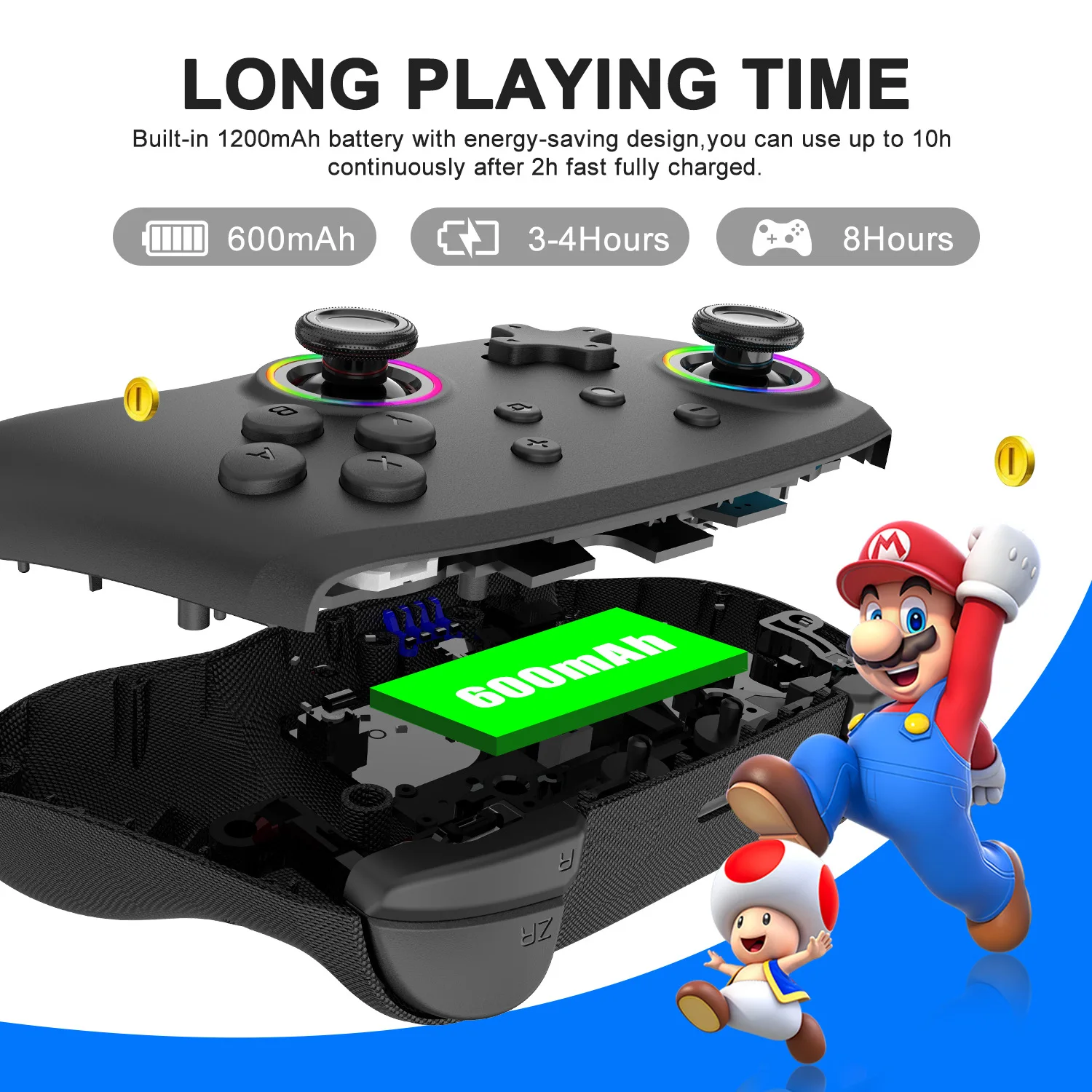 Gamepads CANYON Y32 Gamepads 2.4G Wireless Bluetooth Game Controller applies to Nintendo Switch playstation 3 Game Android Phone PC