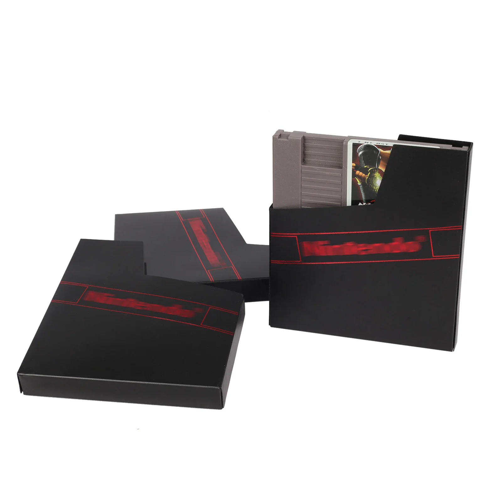 Housse de protection anti-poussière pour système de divertissement Nintendo, cartouche de carte de jeu NES, housse de protection mate contre la poussière