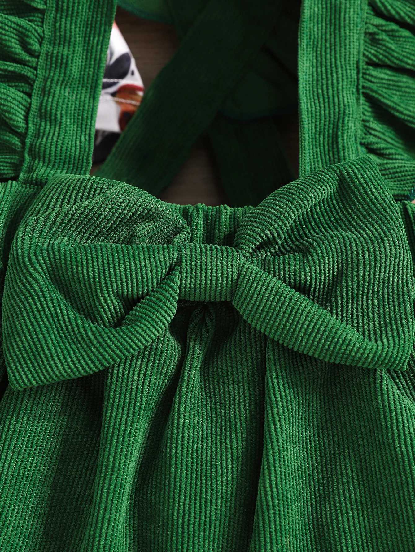 衣類セット甘い女の赤ちゃん服セット幼児春秋の長袖ジャンプスーツ +フリル全体のドレス +ヘッドバンド
