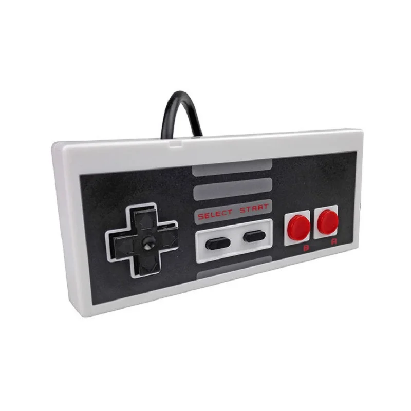 Gamepads White Game Controller Joystick For Nintendo NES JoyStick for NES NTSC System Console Classic Style