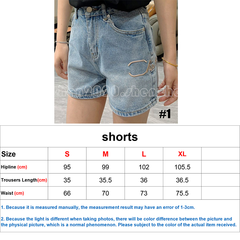 Pantalones cortos de mezclilla para mujer de marca de moda premium, pantalones calientes de verano, 5 estilos