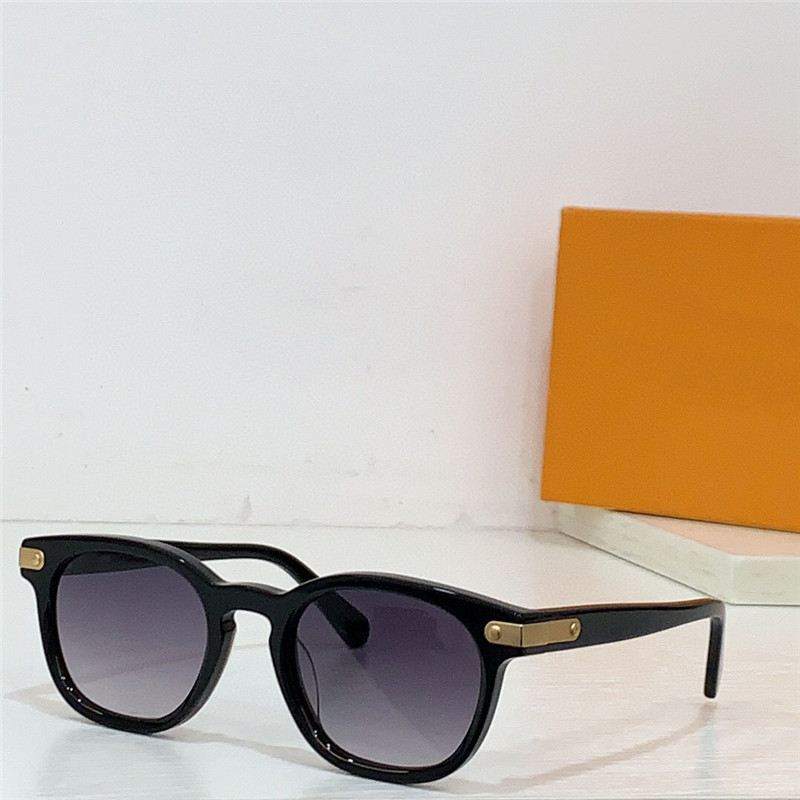 Nowe okrągłe okulary przeciwsłoneczne Z1963U Klasyczna rama octanowa rama prosta i popularna styl wszechstronna ochrona UV400 Oczarów