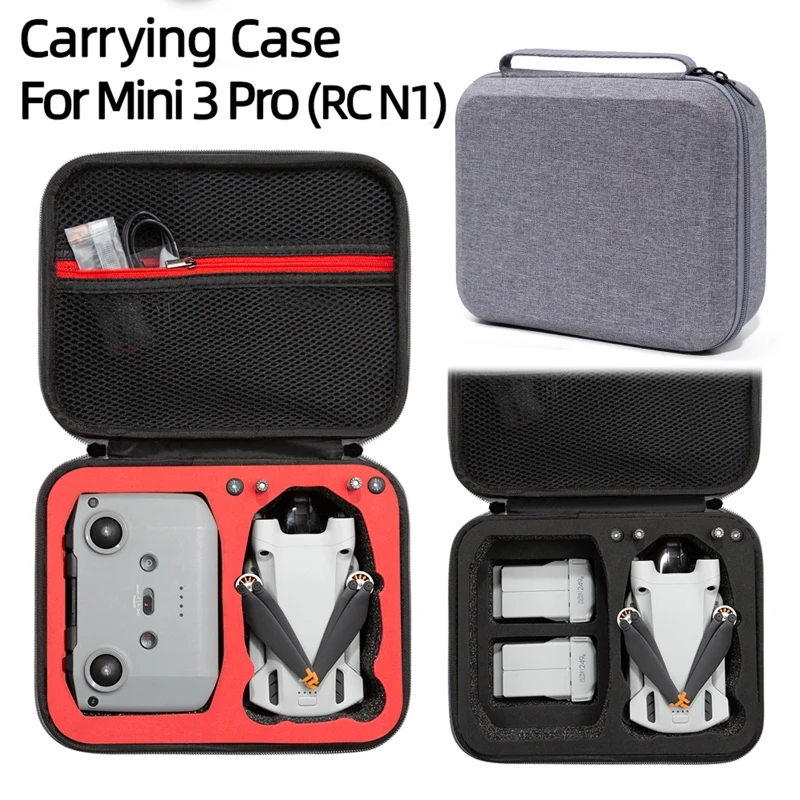 Caméras pour DJI Mini 3 Pro RCN1 sac de rangement Drone Portable boîte autonome pour DJI Mini 3 Pro accessoires mallette de rangement