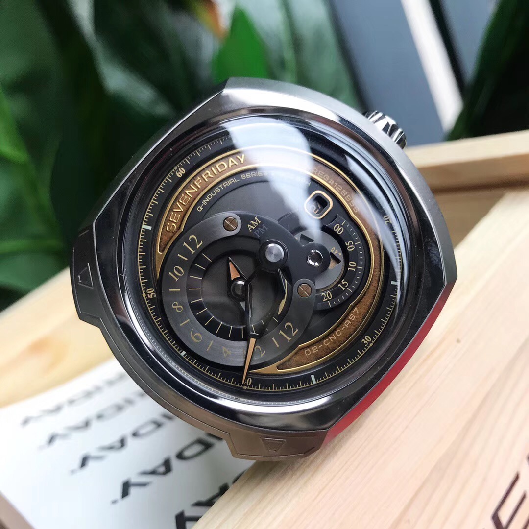 Vendita calda 2024 più nuova moda SevenFriday orologi di marca Wuman orologio serie Q Q2 / 03 uomini orologio meccanico automatico orologi da uomo movimento Miyota