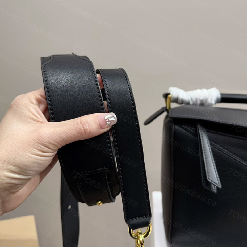 Kvinnors designer crossbody väskor nya pussel litchee mönster läder axel väska dam lyx underarm handväska het populär kvinna modeväska