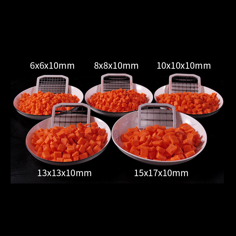 150kg/H Pumpkin Cucumber Electric Vegetable Dice Making Machine Potato Carrot Vegetable Cube Dicing Cutting Machine