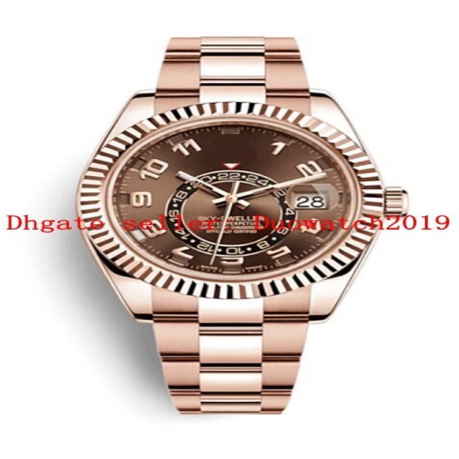 20 estilos de relógio de alta qualidade 42mm Sky-Dweller Asia 2813 mecânico automático masculino 326935 326939 326135 326934 relógios220c