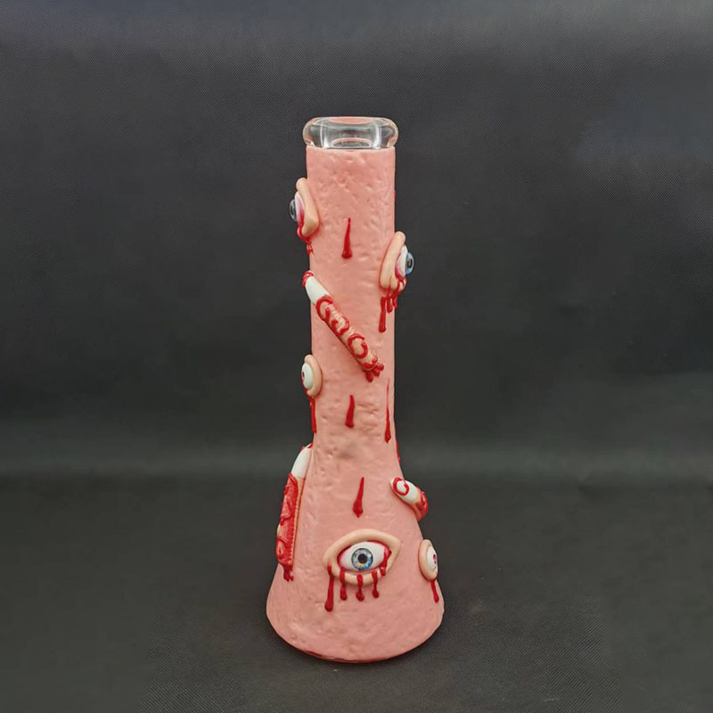 Wholesale Glass rod height 36cm, hookah color thick Pyrex recycled beaker rod, water pipe, smoking accessory