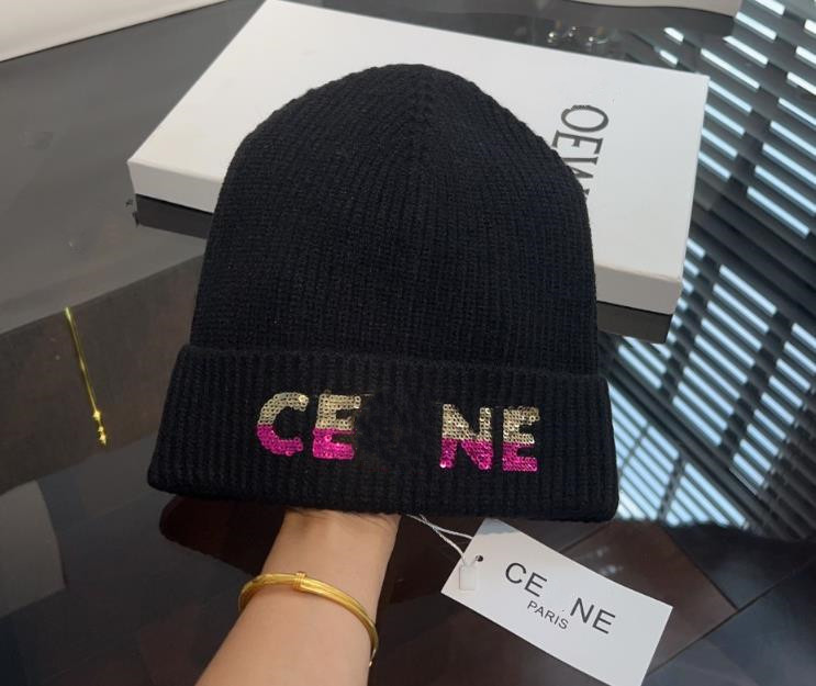 Lüks Yün Örme Şapka Beanie Tasarımcı Kadın Nakış Pullu Mektup Beanie Cap Kafatası Kapı Kış Sıcak Moda Erkekler Balıkçı Cel Hat Yüksek kaliteli ücretsiz gemi