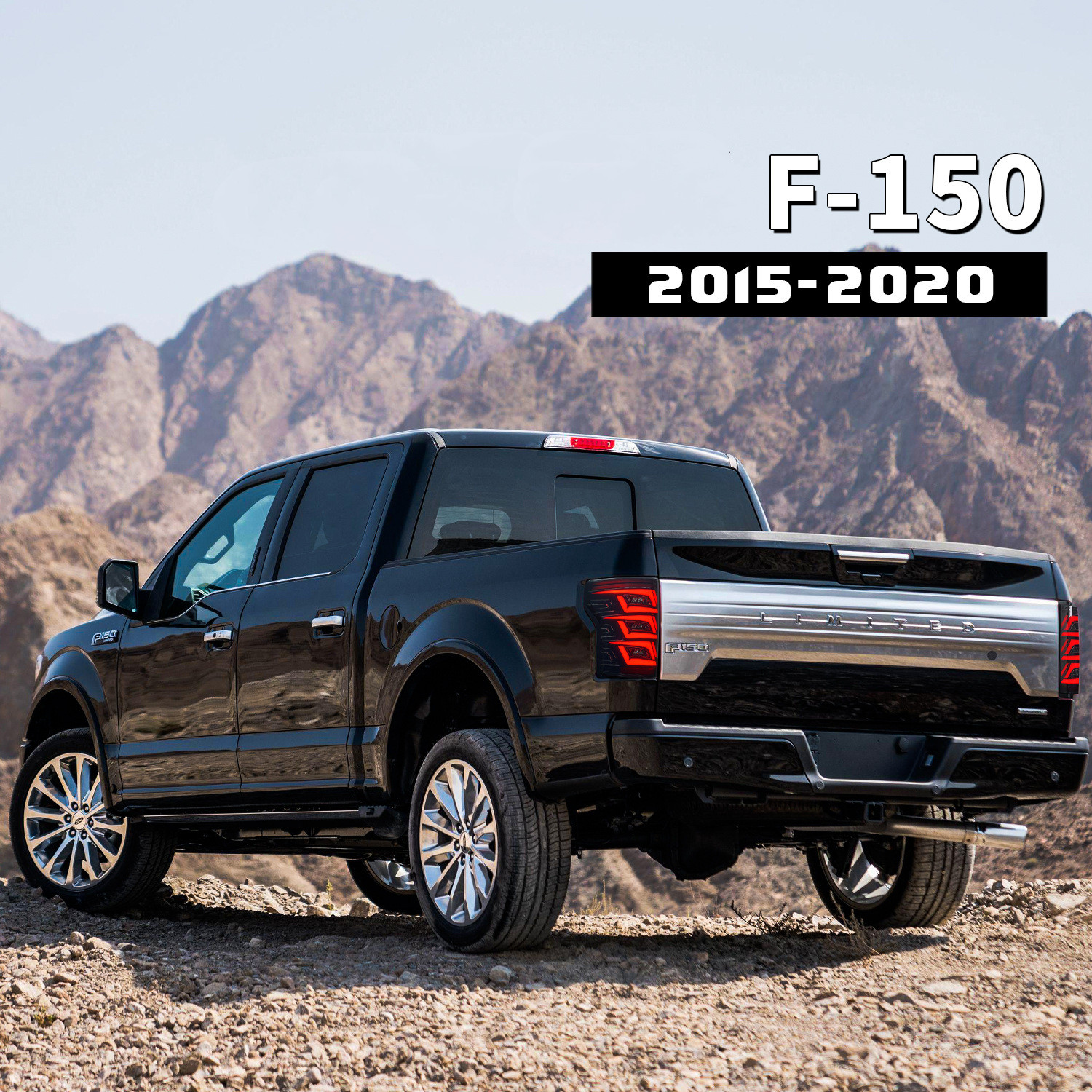 Ford Raptor F-150 20 15-20 20 DRLターンシグナルリバースブレーキライトテールランプのLEDアセンブリピックアップトラックのアップグレード