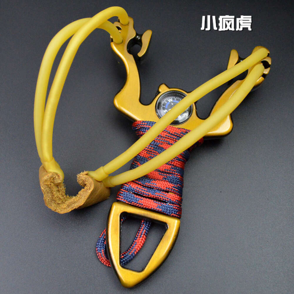 High-Strength Metal Alloy Two Little Crazy Tiger Traditional Strong Card Bead Rubber Band Set, Slings 100875