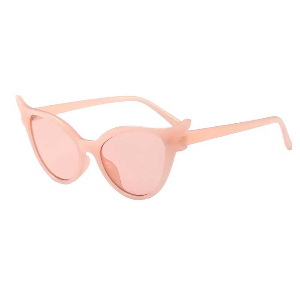Occhiali da sole 2023 di alta qualità nuova moda retrò vintage peso Cat Eye occhiali da sole unisex Rapper Grunge occhiali da esterno Eyewear # 7L2402