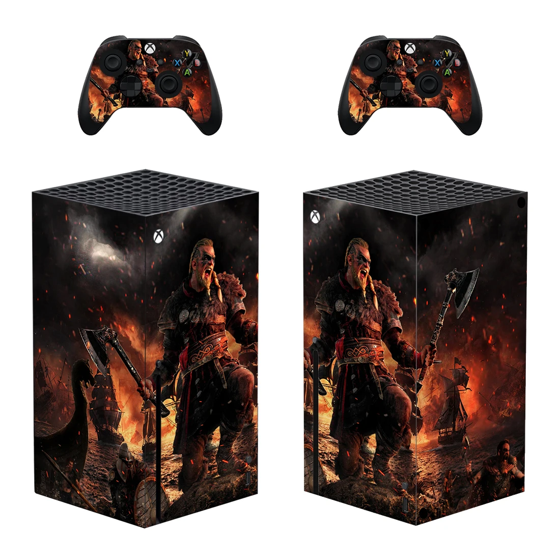 ملصقات جديدة لعبة ملصقات ألعاب Skin Doacal لوحدة التحكم Xbox Series X و 2 وحدات تحكم Xbox Series X Skin Sticker Vinyl