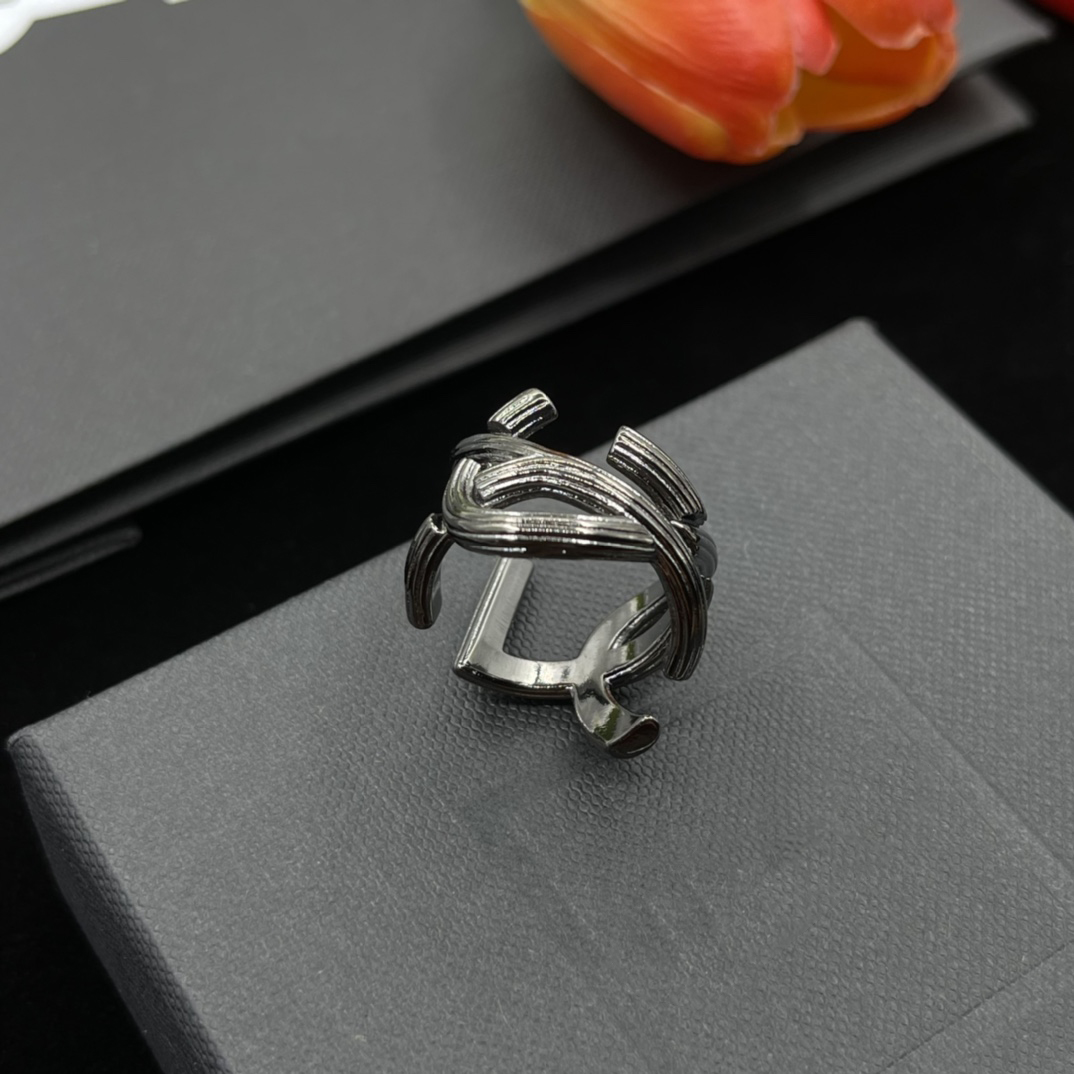 Designer Cross Ring luxe pour les femmes designer bague ouverte argent mode bijoux classiques styles de couple cadeau d'anniversaire cadeaux d'amoureux de mariage