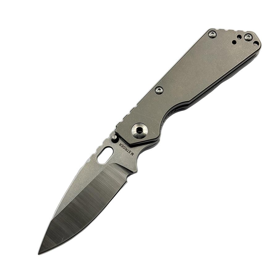 M. STRIDER SNG Coltello pieghevole con cuscinetto in lega di titanio Coltello SMF da campeggio esterno da caccia tascabile EDC