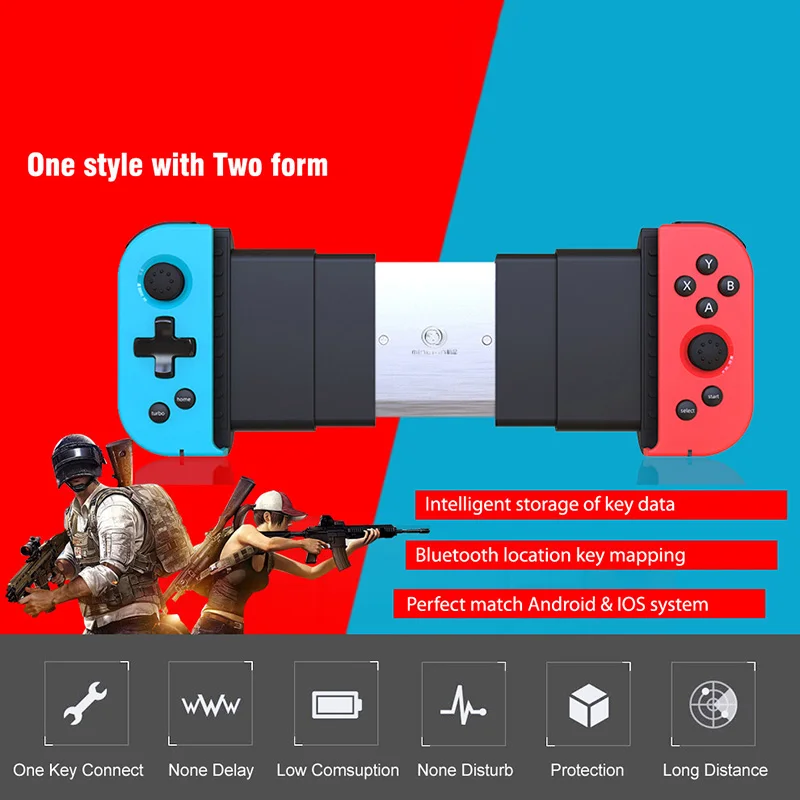 Gamepads nuovo controller di gioco bluetooth wireless aggiornato il joystick gamepad telescopico Saitake x6 por samsung Android ios iPhone