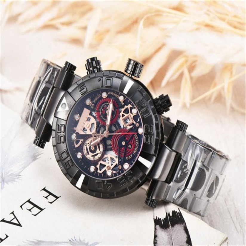 Montres-bracelets Invincible décontracté mode hommes montre à Quartz invaincu montres de luxe Invicto Reloj De Hombre pour Drop250x