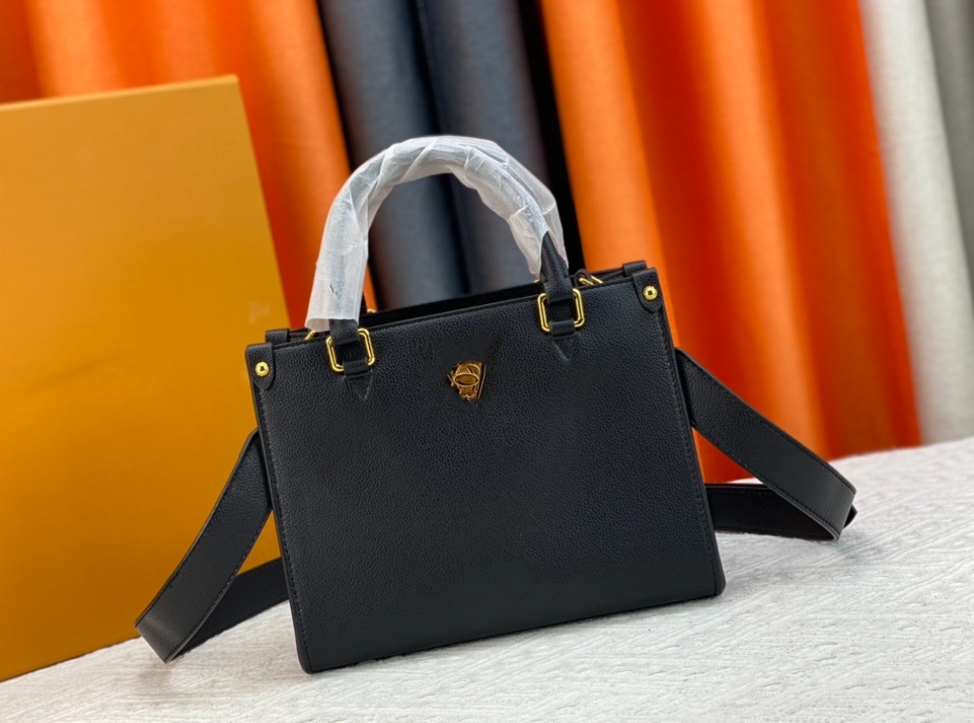 10A Women Fashion Lock & Go M22311 M23627 Tote Bag Iconic Handbag Handbag Designer Tote Bag Lady Cowhide Dinner Bag Fashion Wallet Luxury Designer bags