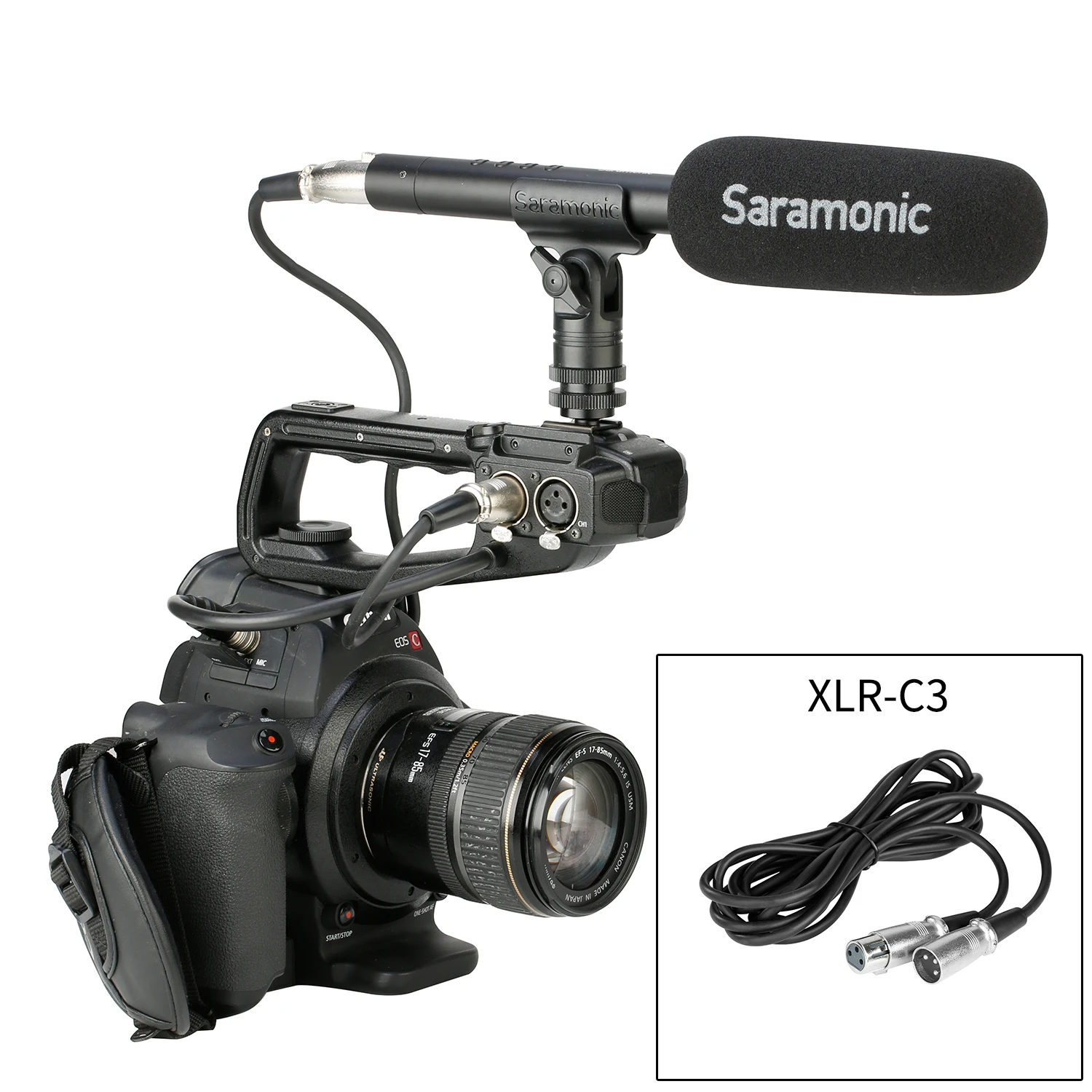 Tillbehör Boya XLRC1 C3 C5 C8 Kvinnlig XLR -ljudmikrofonkabel för intervju Vlog Shoot Video Making och Moree Mic Adapters 1 meter