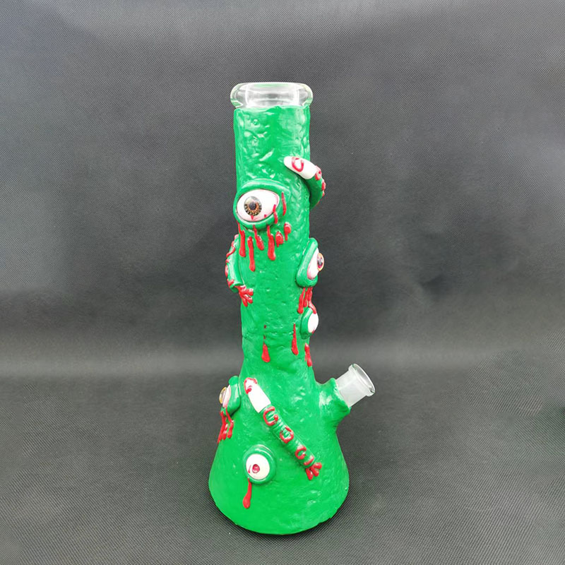 Wholesale Glass rod height 36cm, hookah color thick Pyrex recycled beaker rod, water pipe, smoking accessory