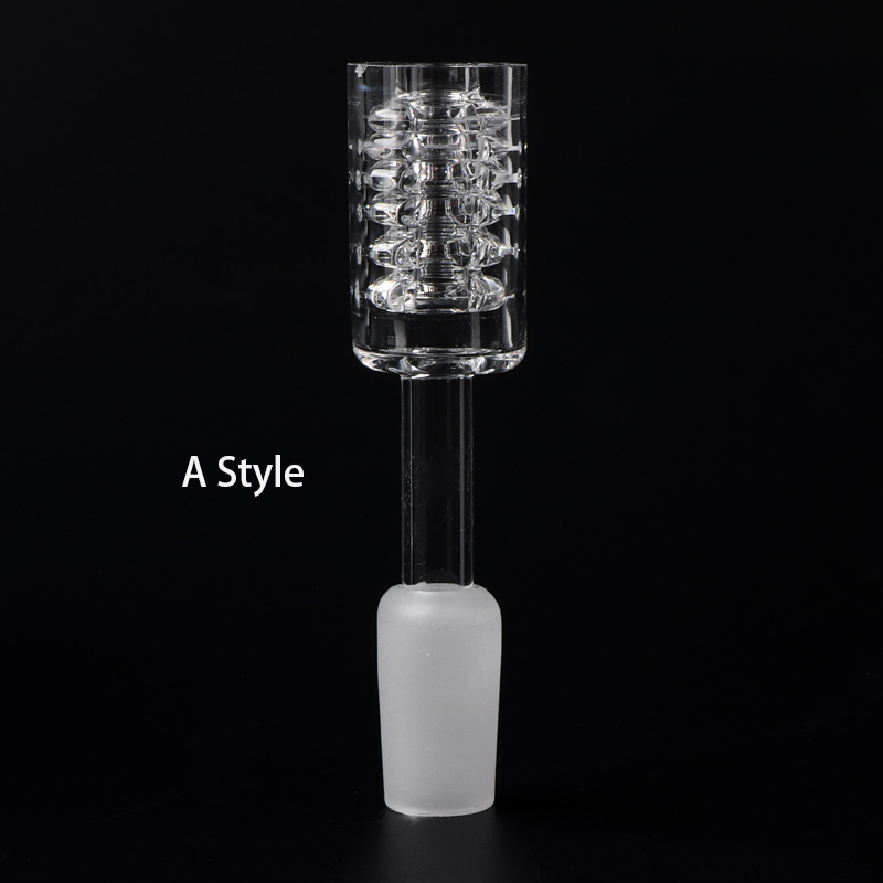 20 mm/25 mm OD Quartz Enail Banger Nail 2/6 Stack Diamant Knoop Daisy Domeless Nails10mm 14 mm 18 mm voor glazen waterpijpen Dab Oil Rigs