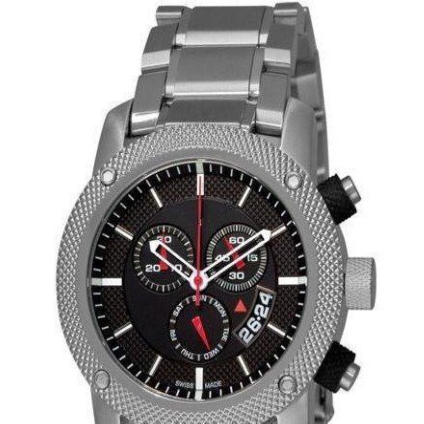 Toda a marca de moda b7702 b7703 quartzo relógio masculino prata caso pulseira de aço inoxidável qualidade de primeira classe o be282o