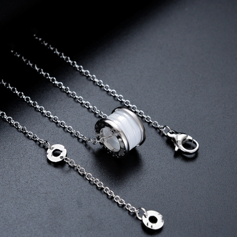 Роскошное ювелирное ожерелье, дизайнерское керамическое ожерелье для пары, свадебный подарок для дамы с коробкой