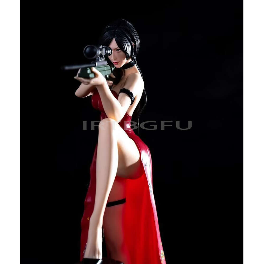 Anime Manga 34 cm Ada Wong Biohazard Girls Anime PVC Figure Toy Gioco Action Figures Modello di bambola da collezione