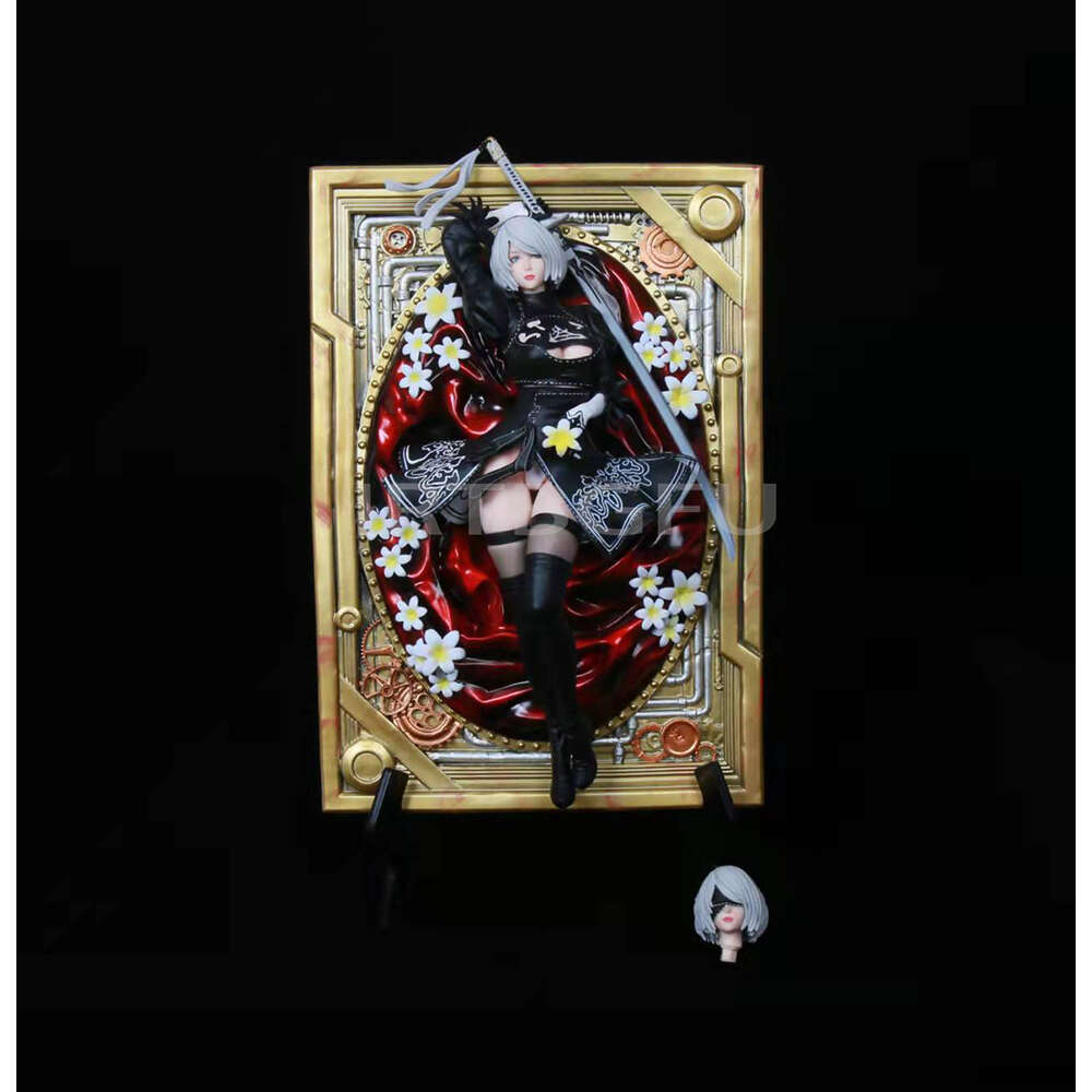 Anime Manga Nier: Automata Picture Frame Yorha No. 2 Type B Édition Régulière Japonais Anime PVC Action Figure Jouet Jeu Collection Modèle Poupée