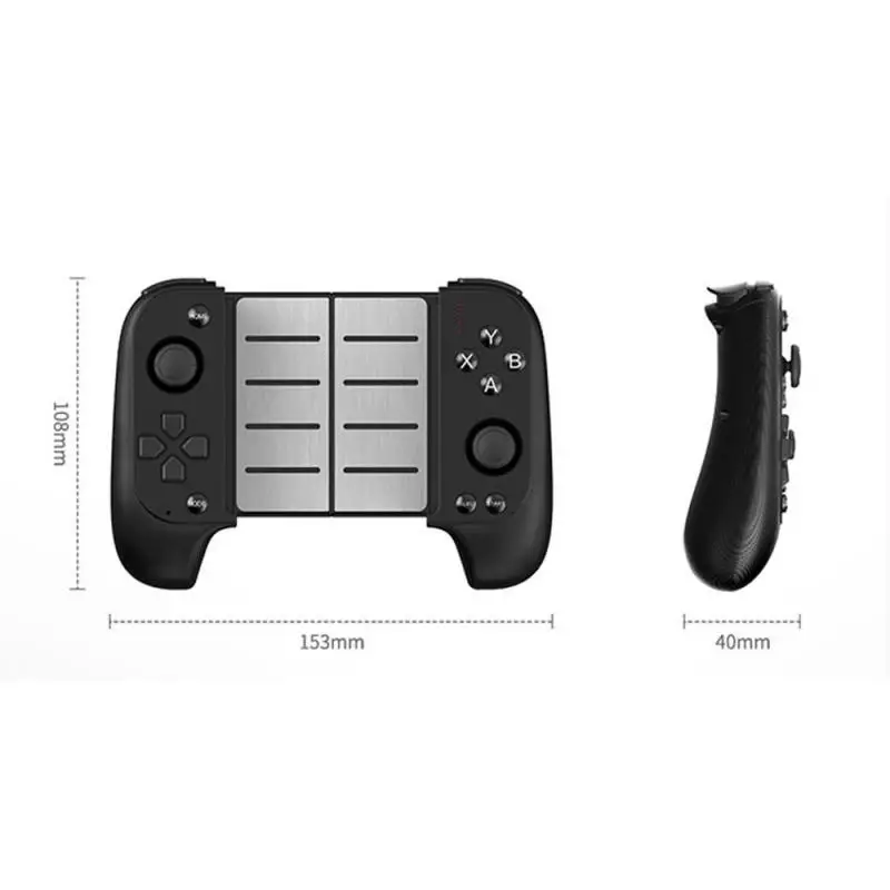 Gamepads Hot Sale Saitake 7007f Беспроводные блюэтут -контроллеры телескопические геймпады джойстики для Samsung Xiaomi Huawei Android PC PC PC