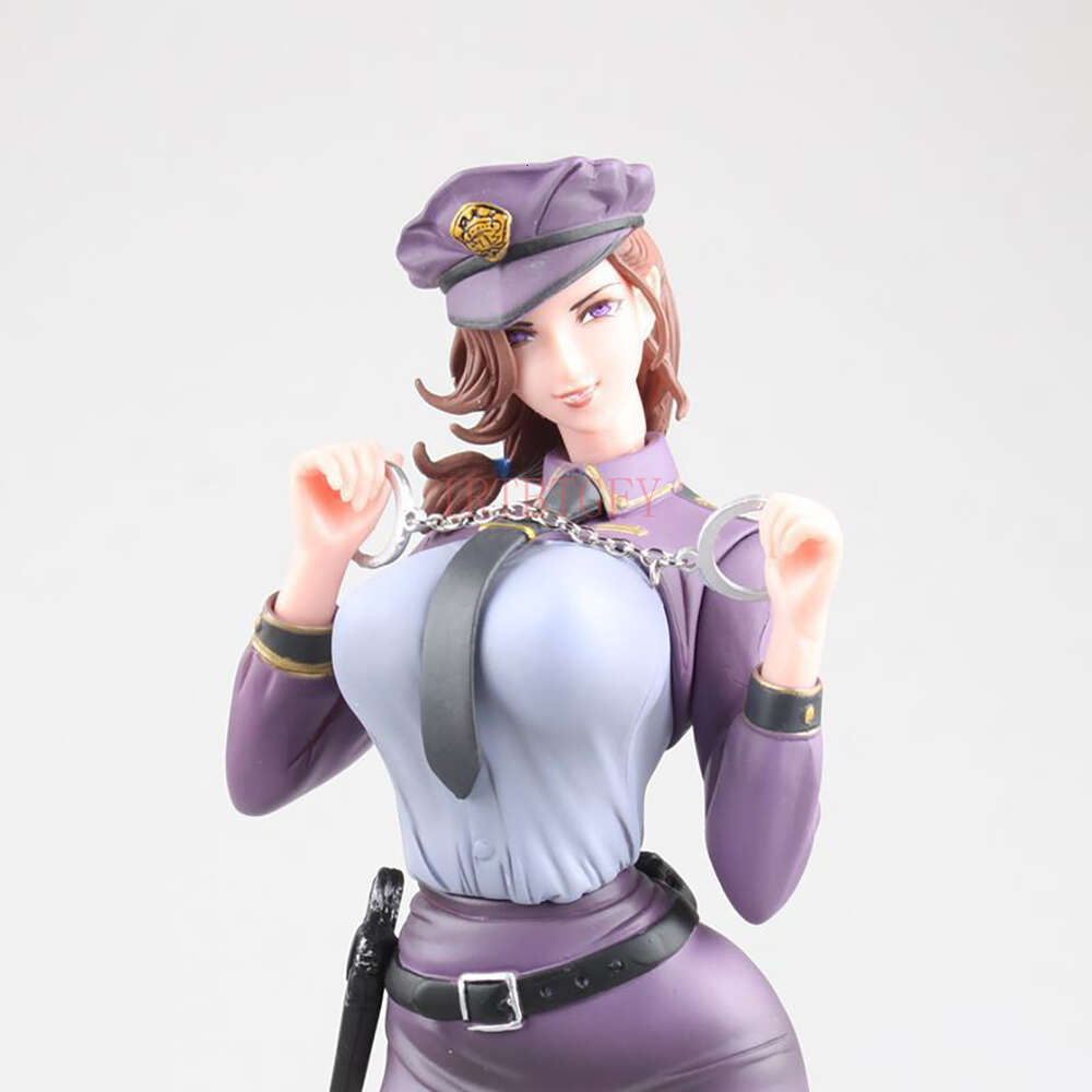 Anime manga 28 cm lewd och skakande s polis xiaozi a-plus 1/6 anime pvc action figur leksak spel samlarobjekt modell docka