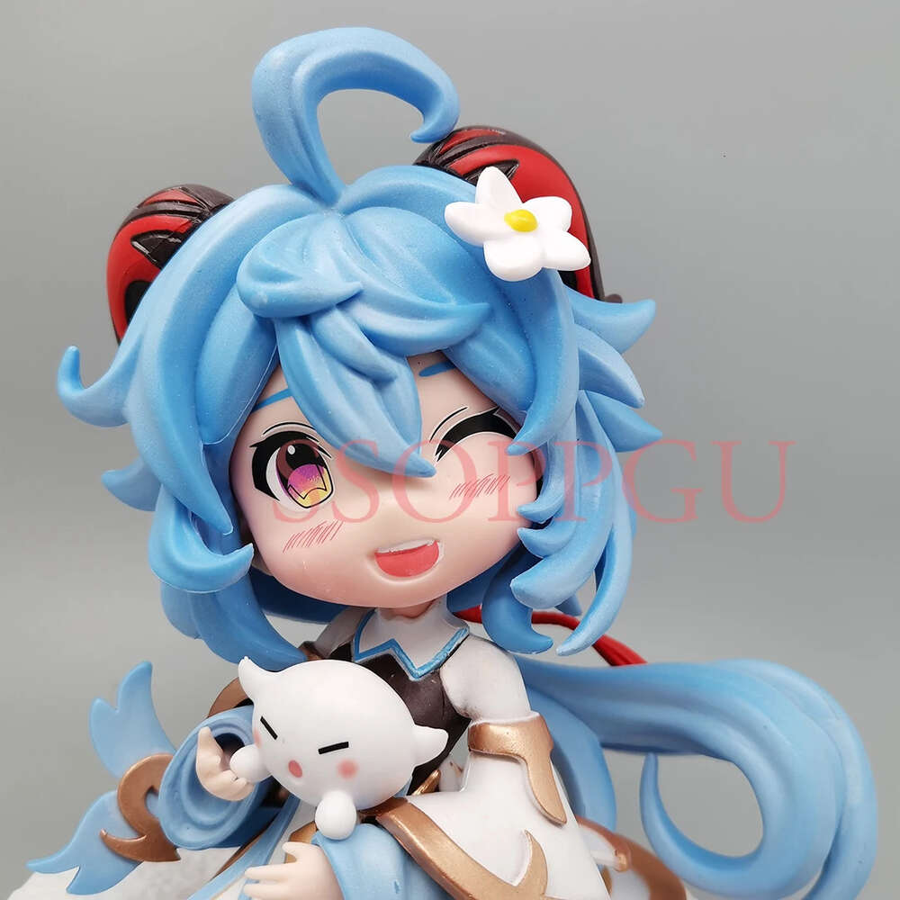 Anime Manga Genshin Impact Q Version Gan Yu Ganyu Hu Tao CR Studio Anime fille PVC figurine jouet jeu Collection modèle poupée