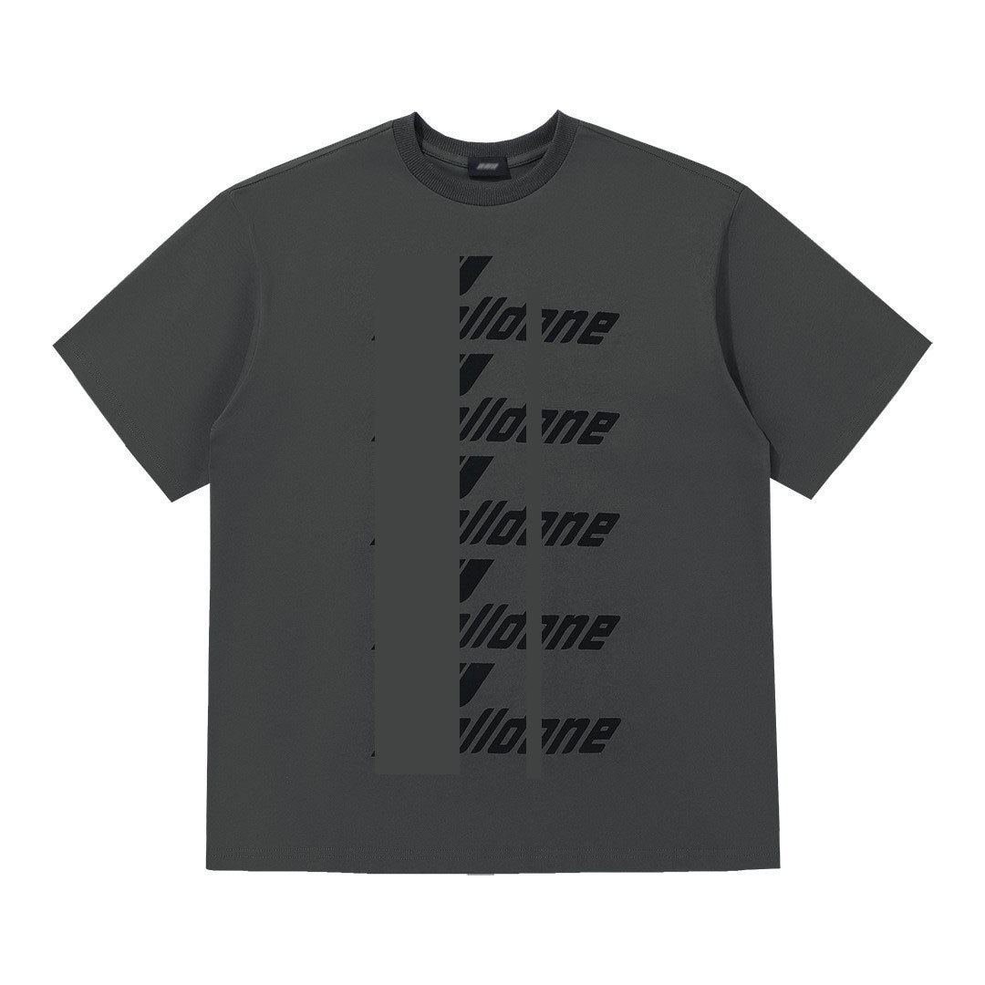 T-shirt pour hommes de créateur T-shirt unisexe lettre imprimée abstraite lâche marque à la mode demi-grand T-shirt robuste pour hommes
