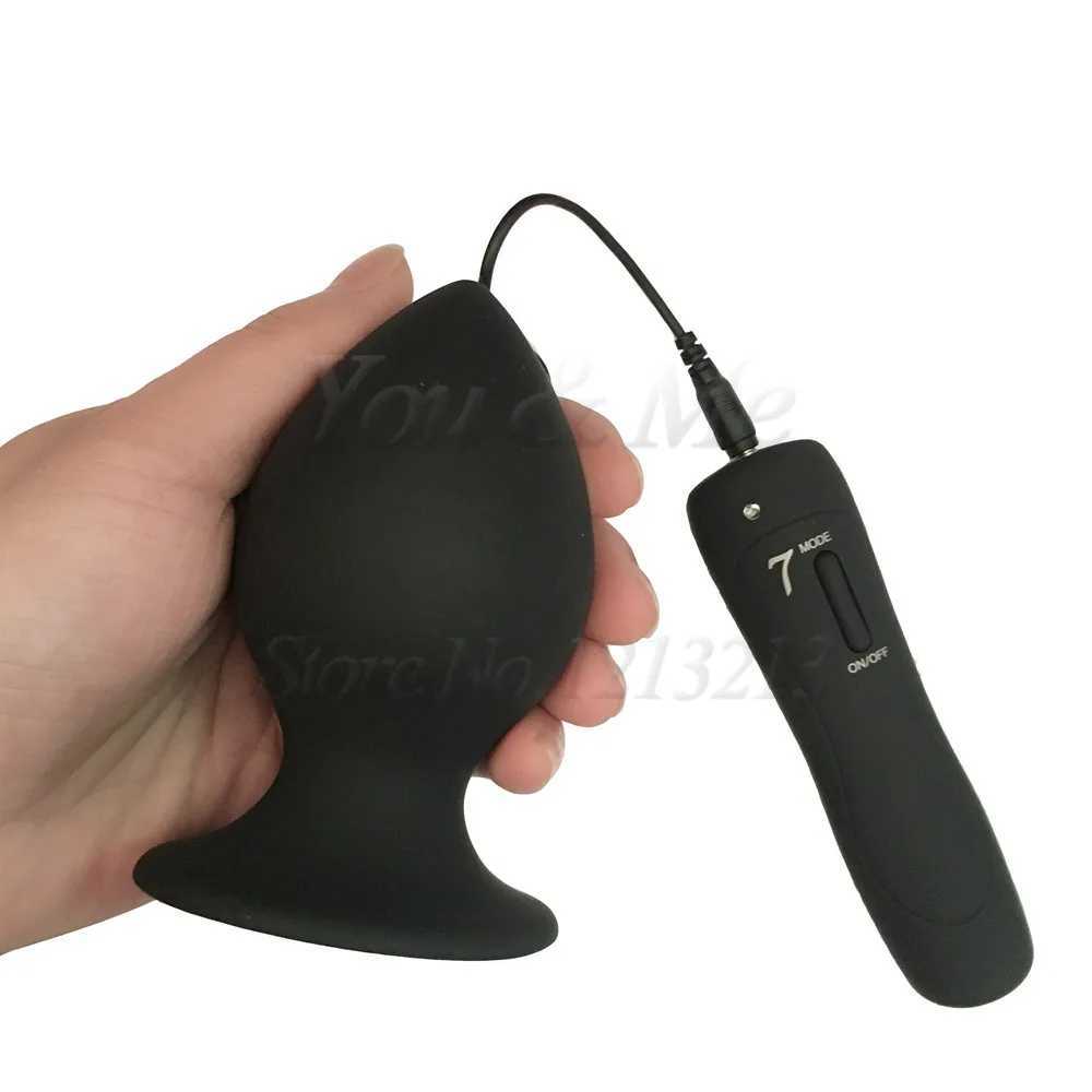 Vibratorer stora anal vibrator sex leksaker kvinnor män silikon super stor rumpa plugg enorm anala plug unisex anus expansion erotiska leksaker sex produkt