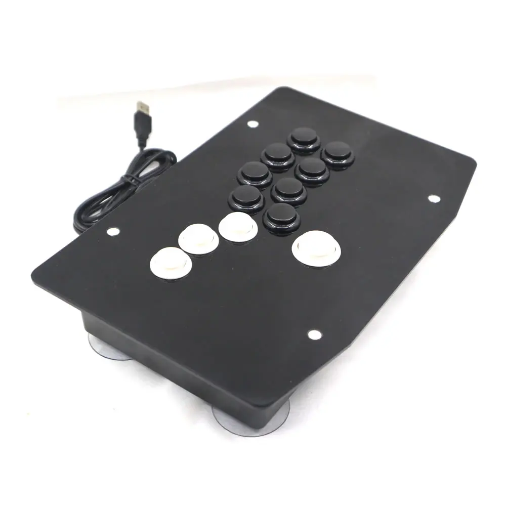 Joysticks RACJ500B Alle knoppen Arcade Fight Stick Gamecontroller Hitbox-joystick voor pc USB