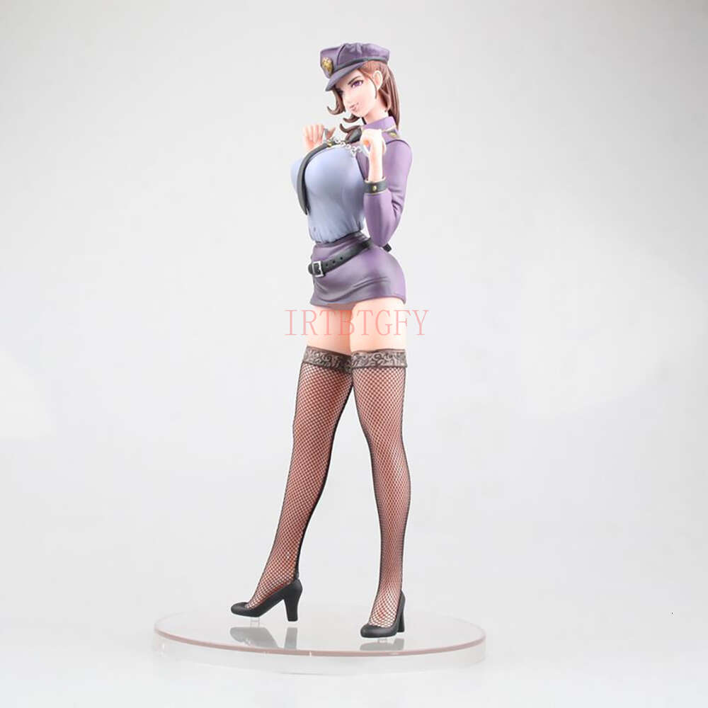 Anime manga 28 cm lewd och skakande s polis xiaozi a-plus 1/6 anime pvc action figur leksak spel samlarobjekt modell docka